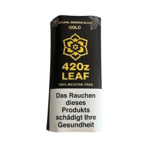 420z Leaf | Gold | nikotinfreier Tabak-Ersatz | 20g