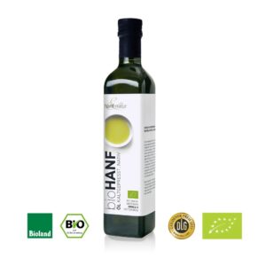 HANF NATUR | Bio Hanföl | kaltgepresst | nativ | 500 ml