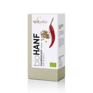 HANF NATUR | Knabberhanf vegan | Hot & Spicy | 100g