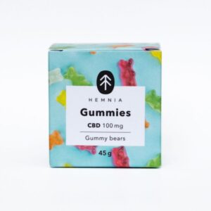 HEMNIA | CBD Gummibärchen | 100 mg CBD für | 20 Stück