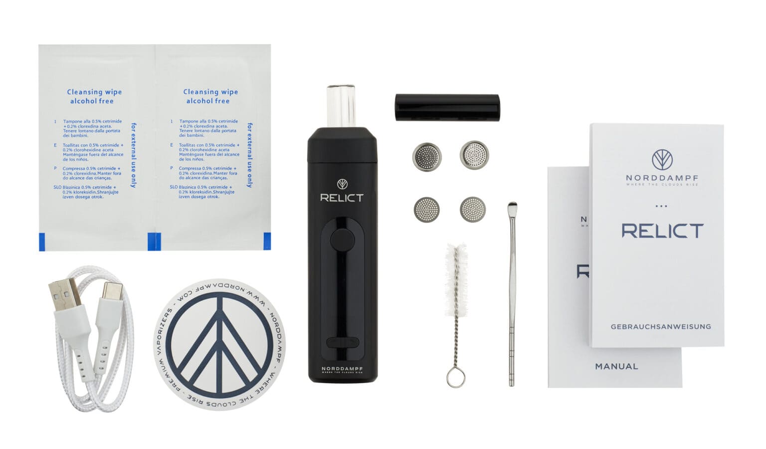 Norddampf | Relict Vaporizer | Deep Black – Bild 3