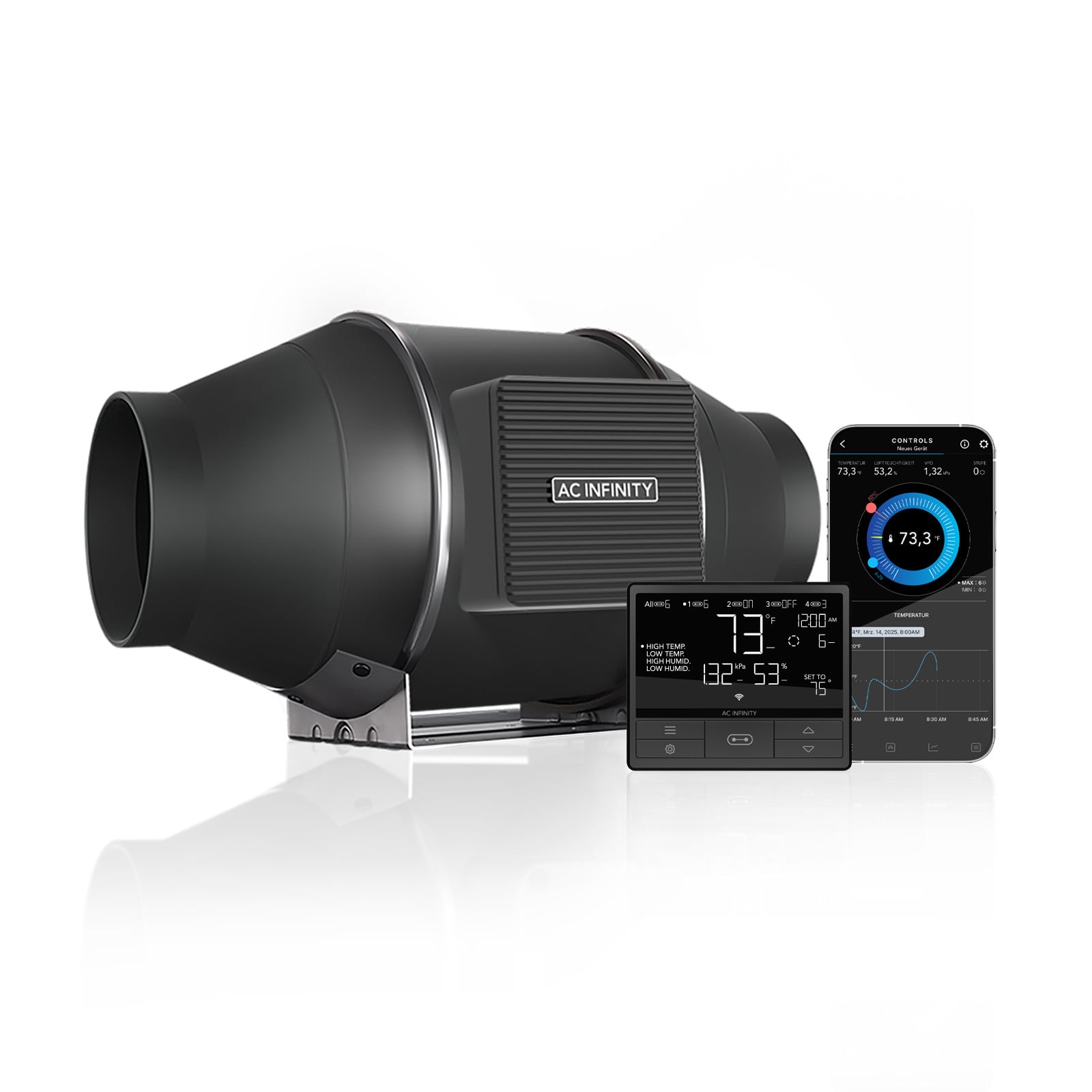 AC Infinity | CLOUDLINE T4 | 100 mm | mit Smart Controller – Bild 4
